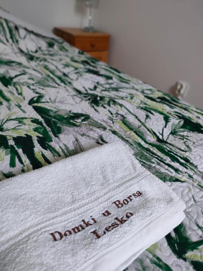 Domki I Pokoje U Borsa Lesko Exteriör bild